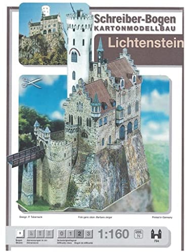 Schreiber-Bogen 794 Kartonmodellbau Lichtenstein N