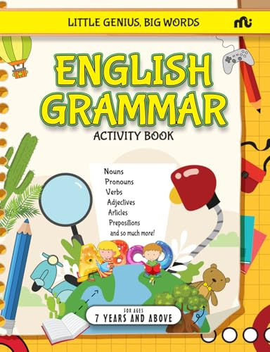 Little Genius, Big Words : English Grammar Activity Book