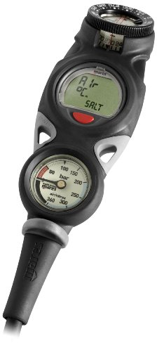 Mares Mission Puck 3 - Ordenador de Buceo, Color Negro, IN