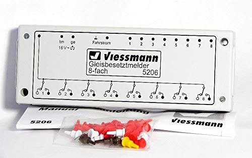 Viessmann 5206 - Gleisbesetztmelder, 8-Fach