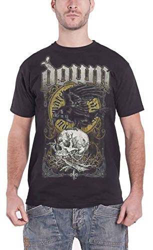 Down Swamp Skull Official Mens New Black T Shirt