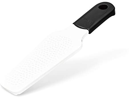 KYOCERA Kitchen Products Keramikreibe mit Griff, schwarz/weiß Reiben, Kunststoff, Keramik, 23,1 x 6,4 x 1,6 cm