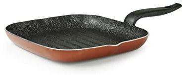 Flonal GPGBS2851 - Griglia in granito, dimensioni 28 x 28 cm, alluminio, bronzo