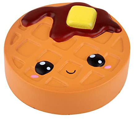 Anboor Squishies Chocolate Cake Emoji Kawaii Slow Steps Squeeze Toy Slow Rising Squishies Anti-Stress Toy for Kids Adults Ostern Deko