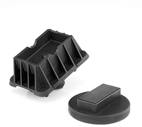 LST Wagenheber Aufnahme + Adapter kompatibel mit BMW 1 E81 E87 E82 F40 2 F44 3 E90 GT F34 5 F10 F11 F07 G30 G31 6 F06 F13 7 F01 F02 F03 F04 X1 E84 F48 X2 F39 X5 G05 X6 G06 X7 G07 XM G09 Mini F54 F60