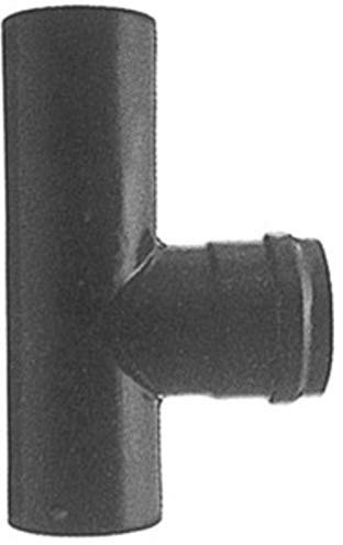 Tubo stufa a pellet acciaio SAVE mm 80 cm 25 50 100 curva 45° 90° T rosone condensa (Raccordo a T mm 80 MF)