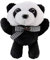 SGVAHY Hülle für Apple Airpods 1 & 2 Hülle mit Schlüsselanhänger Kawaii Airpod Hülle Cute Flauschige Airpod Hülle 2nd 1st Generation Wireless Charging Case Box Plüsch Airpod Hülle (Panda Schwarz)