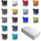 one-home 2er Set Jersey Spannbettlaken Spannbetttuch Baumwolle Topper Boxspringbett Laken, Größe:90x200 cm - 100x200 cm, Farbe:Weiß