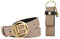 Laura Biagiotti Women's Gift Box, Belt and Key Ring in Faux Leather