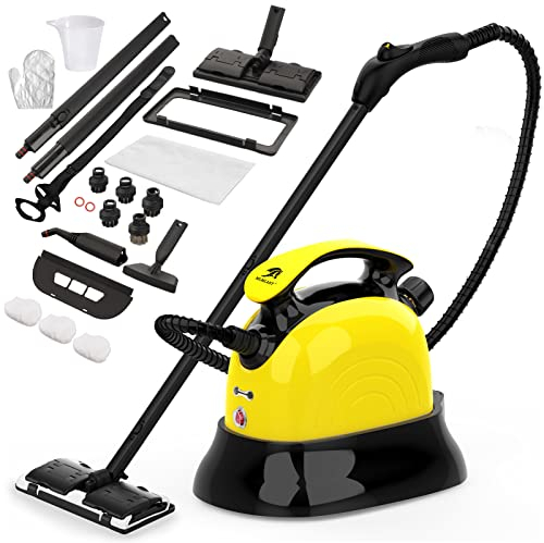 MLMLANT Steam Cleaners for the home multi purpose, 1100ML Handheld 21 Accessories Steam Mop cleaner for Sofa, Bathroom, Kitchen, Floor, Window, Carpet, Car Seat, Upholstery