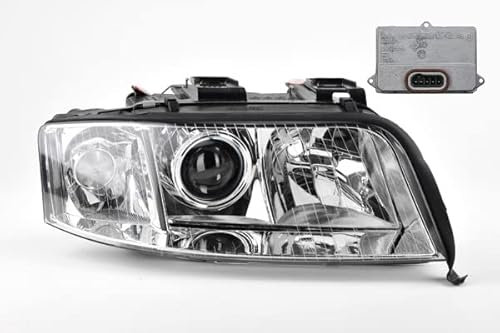 Johns, Scheinwerfer passend für Audi A6 4B 08/01-01/05 Xenon D2S/H7 rech. + Steuerg.