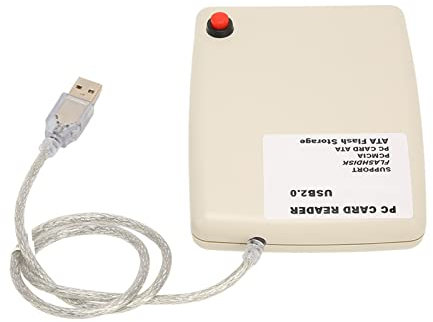 Jectse USB 2.0 PCMCIA Card Reader,ATA PCMCIA Memory Card Reader Card 68PIN Card to USB Adapter Converter CardBus PCMCIA PC Card ATA Memory Card Reader