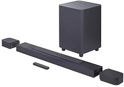JBL JBLBAR700PROBLKAM-Z 5.1-Ch Detach Surround Speakers Soundbar-System – zertifiziert generalüberholt