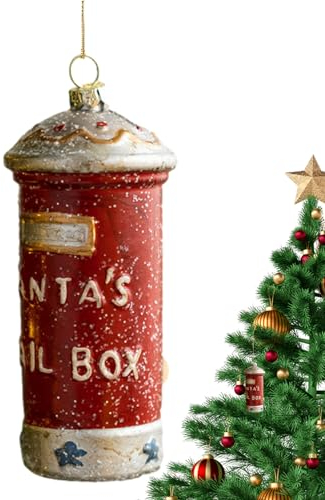 Weihnachtsbaum-Anhänger-Ornament, Kreativer Mini-Baumschmuck mit Seil, Kreative Auto-Ornament-Baum-Wandbehänge für Weihnachtsbaum, Urlaub, Winter, Bauernhaus