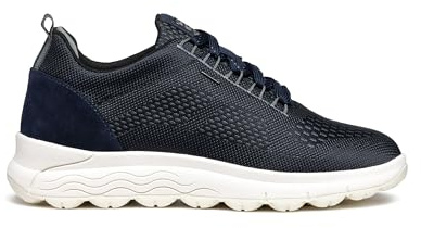 Geox Damen D Spherica 4x4 B ABX Sneaker, Navy Sage, 36 EU