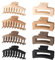 AUSYIWI 8 piezas pinzas pelo mujer, pinzas pelo cuadradas, pinzas pelo grandes antideslizantes, accesorios pelo mujer para mujeres y niñas, 11cm