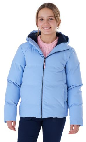 Killtec Mädchen Kow 357 Grls Qltd Jckt Steppjacke/Winterjacke mit Kapuze