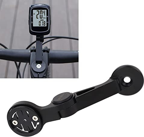 NDNCZDHC Out Front Bike Mount, Adjustable Extended Bicycle Computer Mount Compatible with GARMin for Cat Eye for Bryton for Wahoo for XOSS for Blackbird