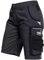 PUMA Workwear Precision X Arbeitsshorts - Kurze Arbeitshose Damen - Robustes, Flexibles Material - Cargohose mit vielen Taschen - Bequeme Passform für Handwerk & Gewerbe - Anthrazit/Schwarz - Gr. 42