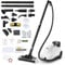 RELAX4LIFE Nettoyeur Vapeur Haute Pression 2000W |1,9 L Réservoir d'Eau | 5 Bar |15 Accessoires Polyvalents,Nettoyeur Vapeur pour Canapé, Tapis, Vitre, Verre (Blanc, 1.9L)