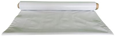 EraGreen Premium Silofolie 150 µm 4m Breite x 20m Länge - Abdeckplane extrem dehnbar - DLG-Zertifiziert - Abdeckfolie 15 Monate UV-stabil - ideal für Pools, Garten & BAU, Poolplane in weiß,