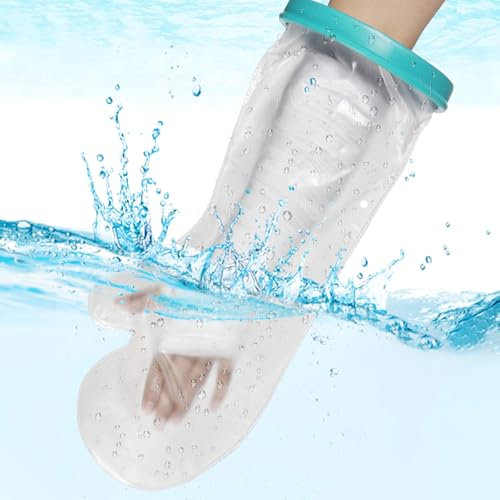 Weploda Protection En Plâtre, Protection Pansement Imperméable Réutilisable Et Durable, Sac Douche Plâtre Pvc, Protège Plâtre Protection Étanche Pour Main Adulte, Housse Protection Plâtre Pour Enfants