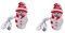 Angoily 2St neben Lichtern weihnachtsbaum nachtlichter Weihnachtsmann-Ornamente USB-Nachtlicht Schneemann Weihnachtslicht tischlampe tischlicht dekorative Nachtlichter kinder nachtlicht