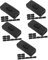 HOMSFOU 5sets Online Switch Cord White Rocker Switch Dimmer Switch Knob Switch Ac Power Light Switch Cover Guard Multi Lightbulb Light Dimmer Switch Light Switch Covers Wire Abs 10pcs*5