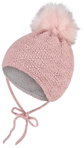 Sterntaler Mädchen Beanie-Mütze Strickmütze Struktur