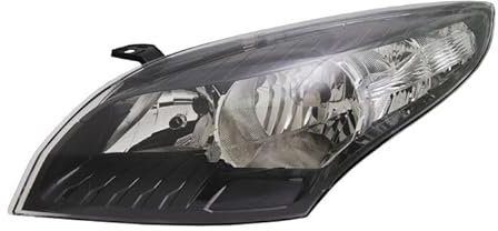 Scheinwerfer Linker Seitenscheinwerfer Fahrerseite Scheinwerferbaugruppe Projektor Frontlicht Autolampe Autolicht Kompatibel mit Renault Megane III 2008 2009 2010 2011 2012 2013 Chrom VP2477L