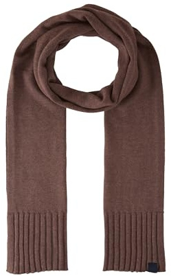 TOM TAILOR Herren 1048819 Strickschal mit Rippstruktur (1er Pack)