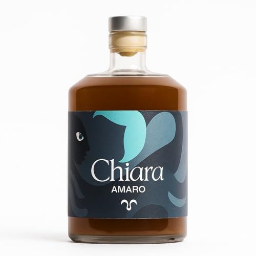 Amaro Artigianale Italiano alle Alghe Marine – Erbe aromatiche, scorze d’agrumi e alga marina – 70 cl - Costa d'Amalfi - Campania