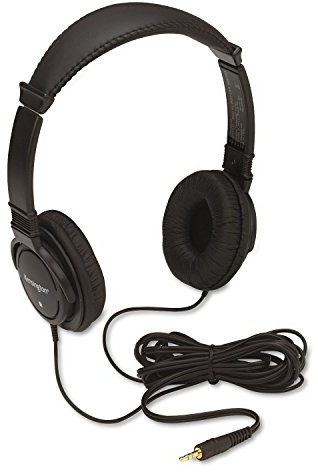 Kensington Trådbundna Hi-Fi-hörlurar - Svart - 6 ft