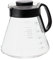 Hario | Range Server V60 pour Micro-Ondes | Noir | 800 ML