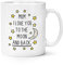 Mutter I Love You To The Moon And Back 283g Becher Tasse