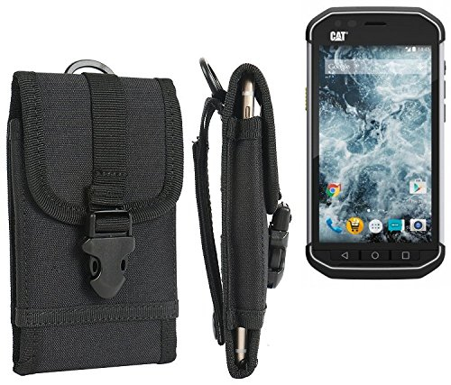 K-S-Trade Qualitativ & Innovativ Handyhülle Für Caterpillar Cat S40 Gürteltasche Holster Handytasche Gürtel Tasche Schutzhülle Robuste Handy