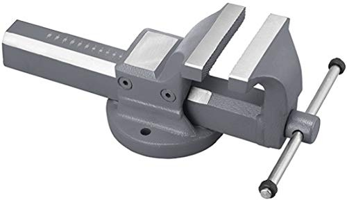 Schraubstock aus Stahl geschmiedet mit seitlicher Verstellmöglichkeit des Scrollen Serie Fervi 0135