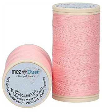 MEZ 4645100-02075 Nähgarne, 100% Polyester, 2075, Stärke 100, 100m, 9 Gramm