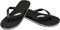 Cressi Beach Flip Flops, Ciabatte Infradito per Spiaggia e Piscina Unisex-Adulto, Nero, 41/42 EU