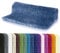 Spirella Badteppich Badematte Duschvorleger Mikrofaser Hochflor | flauschig | rutschhemmend | geeignet für Fußbodenheizung | 55x65 cm | Blau Himmelblau