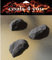 The Stove Wizard 20 Large Cast Ceramic Coals – Replacement Accessories for LPG Bio Ethanol Gas Fires Electric Fires – Realistic Black Coal Effect – UK-Made Firebed Refill Pack