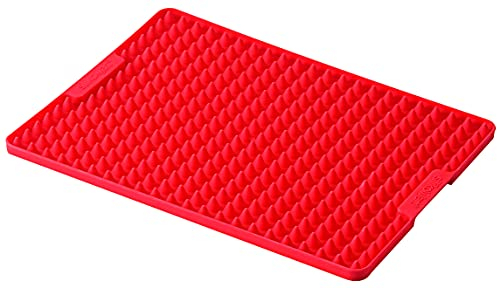 silikomart | CRSP01 Tapis en Silicone Tapis en Silicone - PETIT, antiadhésif, paquet de 1 tapis à gâteau, 290 x 220 mm, h 11 mm, fabriqué en Italie