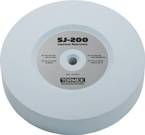 Tormek SJ-200 8-Inch Japanese Waterstone for T3 sharpening system by Tormek