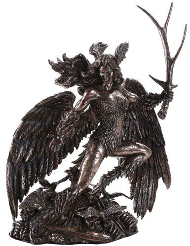 Pacific Giftware keltische Mythologie Mórrígan Schlacht Crow Göttin der Tod Strife Schlacht und Reinkarnation Collectible Figur 27,3 cm