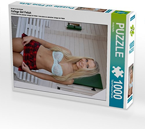 CALVENDO Puzzle EIN Motiv aus dem Kalender College Girl Fetish | 1000 Teile Lege-Größe 48 x 64 cm Foto-Puzzle für glückliche Stunden