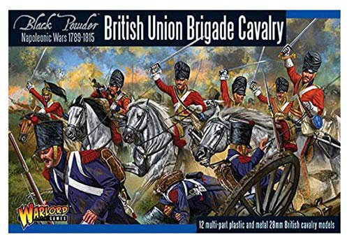 Warlord Games British Union Brigade Cavalry - 28mm Scale Plastic Miniatures for Black Powder Highly Detailed Napoleonic Era Miniatures for Table-top Wargaming