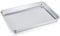 Mini Oven Tray, Stainless Steel Small Baking Tray, 26.4x20.4x2.5cm, Non Toxic & Healthy, Mirror Finish & Rust Proof, Easy Clean & Dishwasher Safe