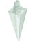 100 pz Cono scatoline portariso in PVC Trasparente 4x4x15 cm portaconfetti Porta Riso bomboniera Astuccio Matrimonio Battesimo Laurea plastica