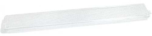 UNIVERSALE Plafoniera Vetrino Luce Cappa Turboair Compatibile con Electrolux Compatibile con Whirlpool 37,4 X 6 Cm