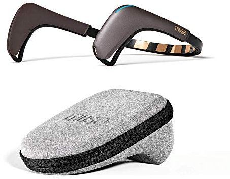 Muse 2: Das Brain Sensing Stirnband & The Brain Sensing Headband Official Travel Carrying Case (Compatible with Original Muse & Muse 2)